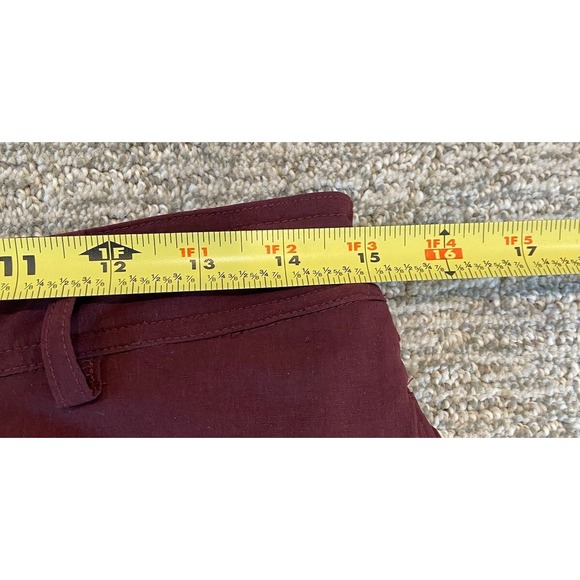 Sharpen The‎ Axe Womens Jogger Pants Small Maroon Tapered Stretch Active Wear - Picture 5 of 6